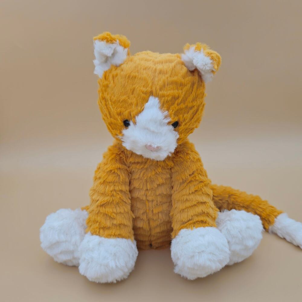 Jellycat Fuddlewuddle Ginger Cat - AUTHENTIC - NEW WITH TAGS